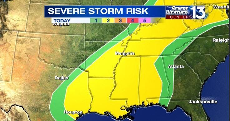WATCH: Severe Weather Day underway as thunderstorms move into the Mid ...