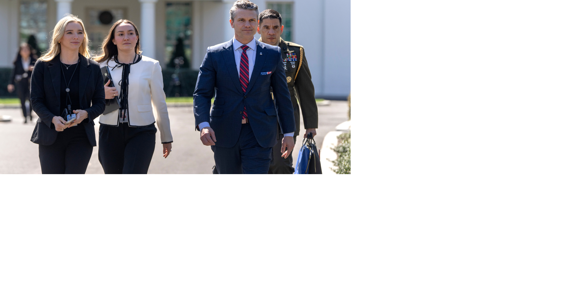 Hegseth orders the military to send dozens of attorneys to the Justice Department in Memphis, AP learns