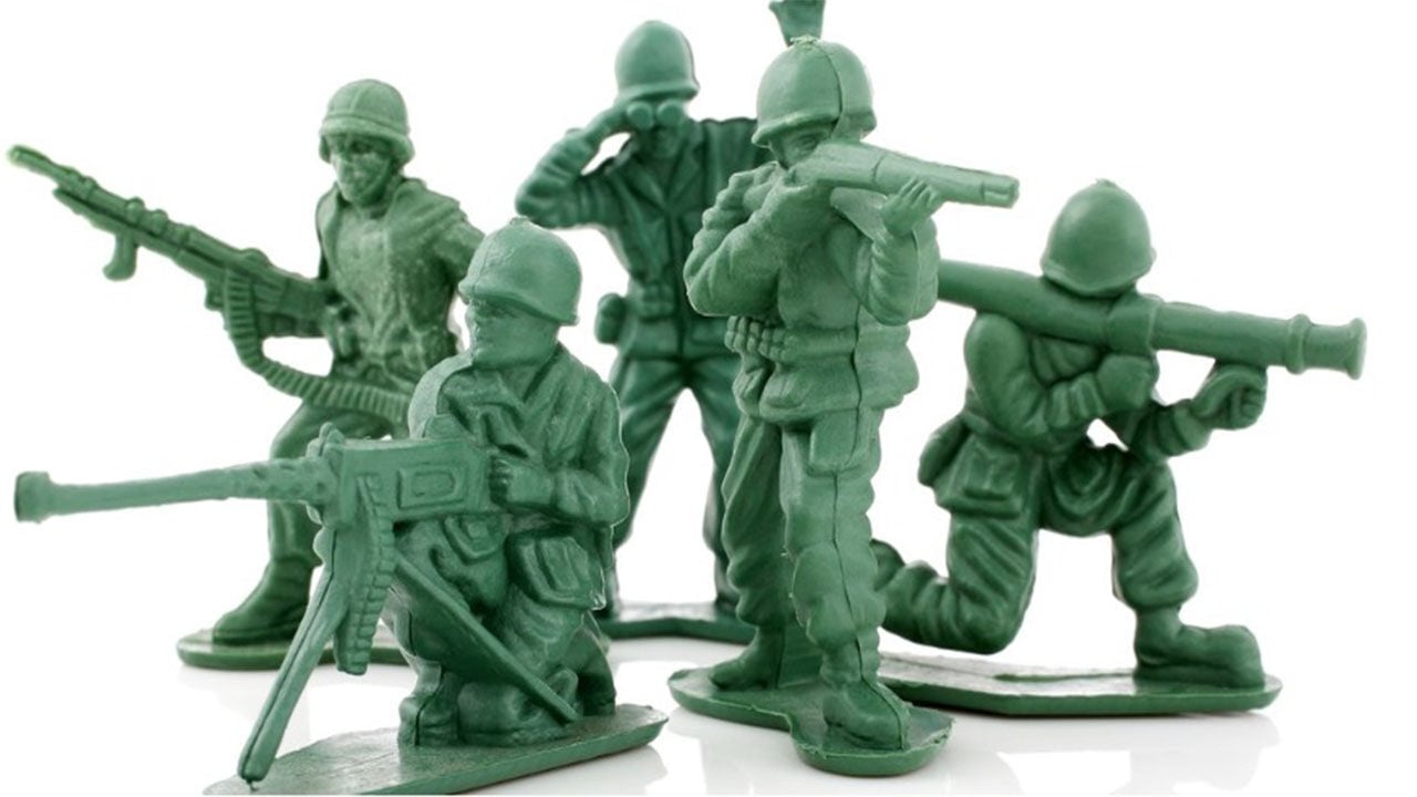 Green army sale men set