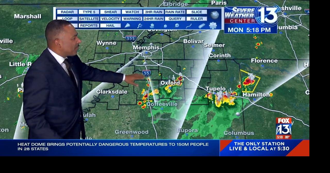 WATCH: Low chance of rain throughout the week, temps to stay high ...