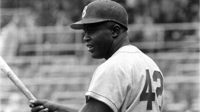 Jackie Robinson, known for breaking baseball's color barrier, was