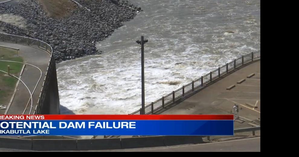 WATCH Engineers starting repairs to prevent 'potential dam failure' at