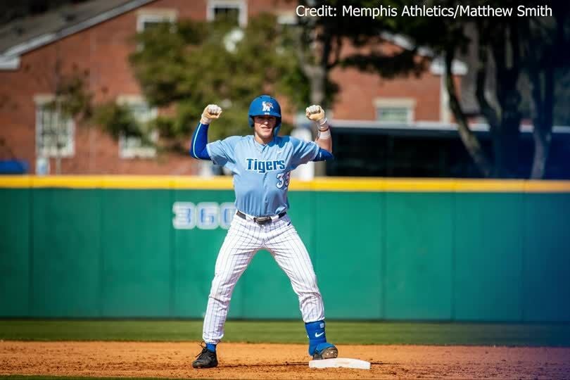 Memphis baseball's Hunter Goodman selected by Colorado Rockies in 2021 MLB  Draft