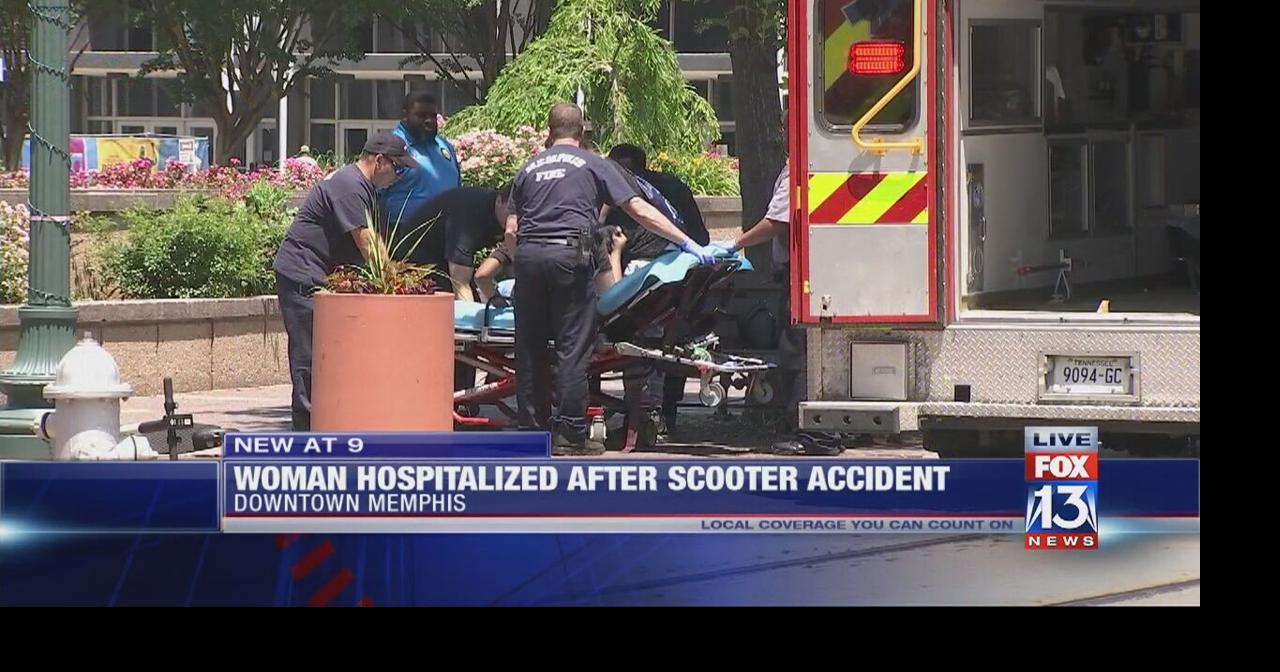 WATCH Woman hurt after falling on scooter downtown raises questions about their safety News