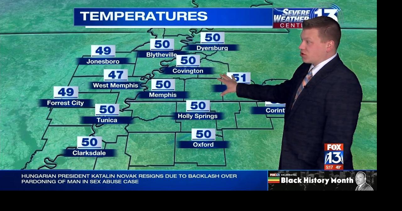 WATCH More rain to move through the MidSouth before sunshine returns