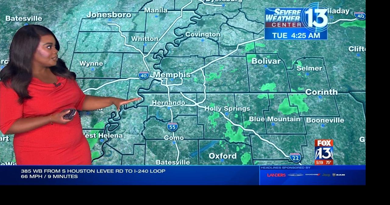 Mid South Weather Update: Little Relief From The Heat Despite Showers. - u0v4eb7