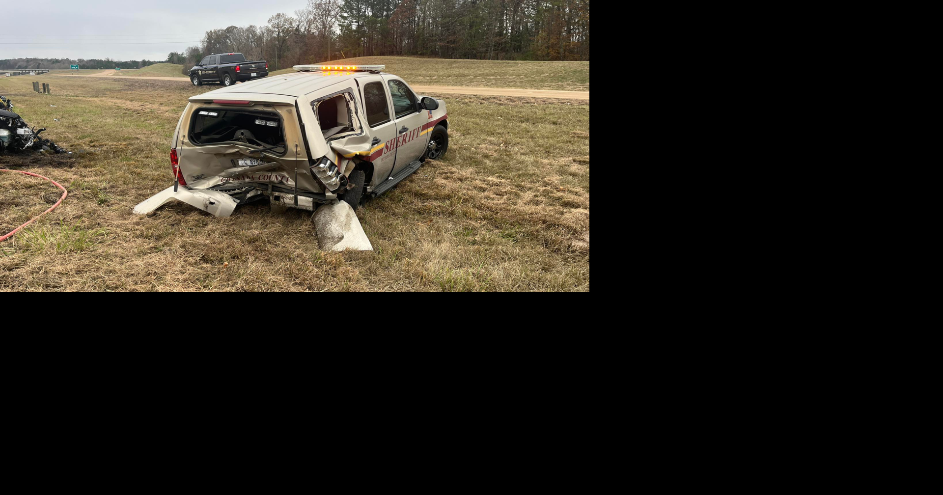 Grenada County deputy injured in I-55 crash, sheriff's office says