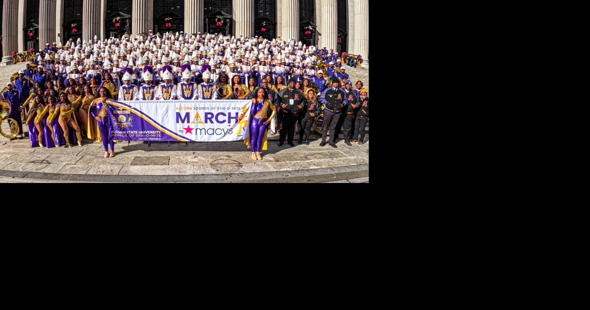 Alcorn State band marches in Macy's Thanksgiving Day Parade