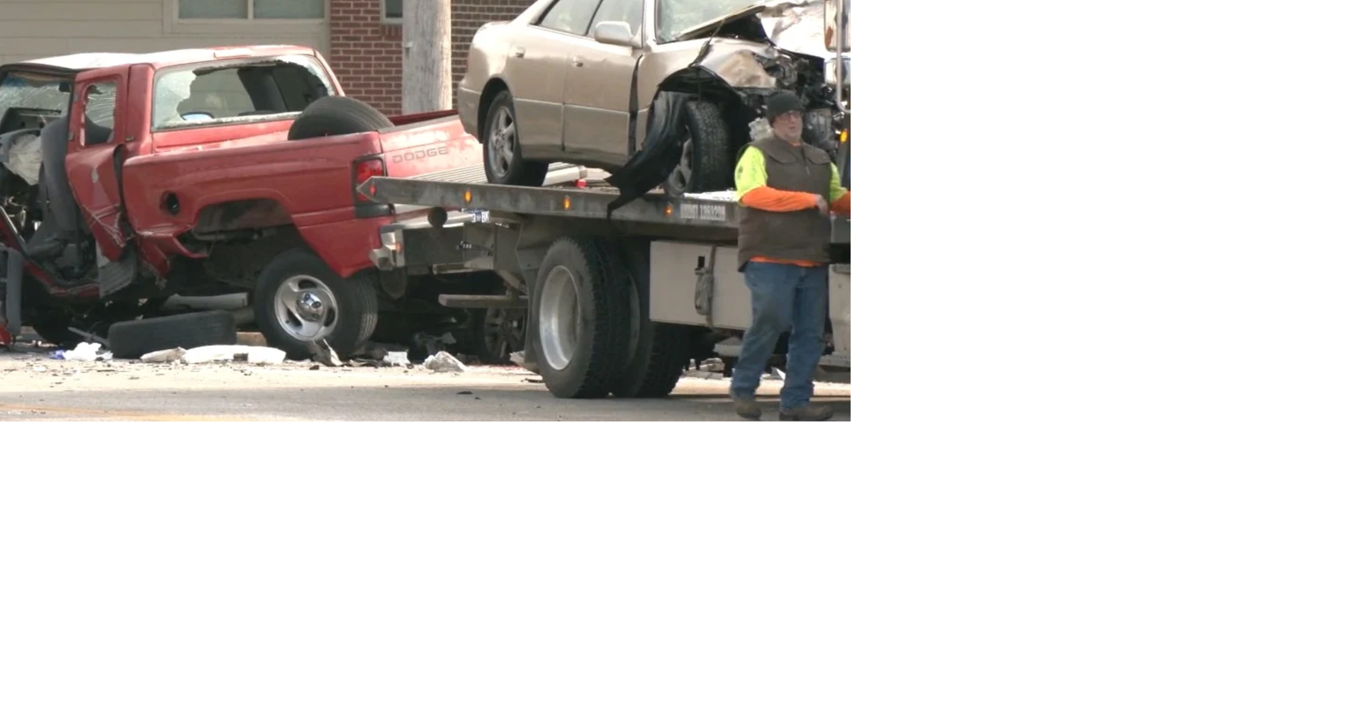 WATCH: Stolen car leads police on chase crashes into truck MPD says