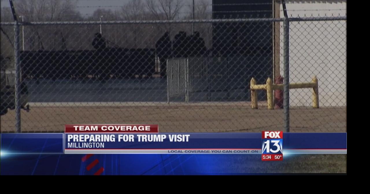 Security a major focus for Donald Trump's appearance in Millington
