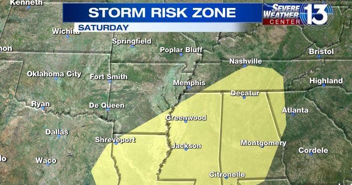 Storm Risk Zone 2-11-2025 | | fox13memphis.com