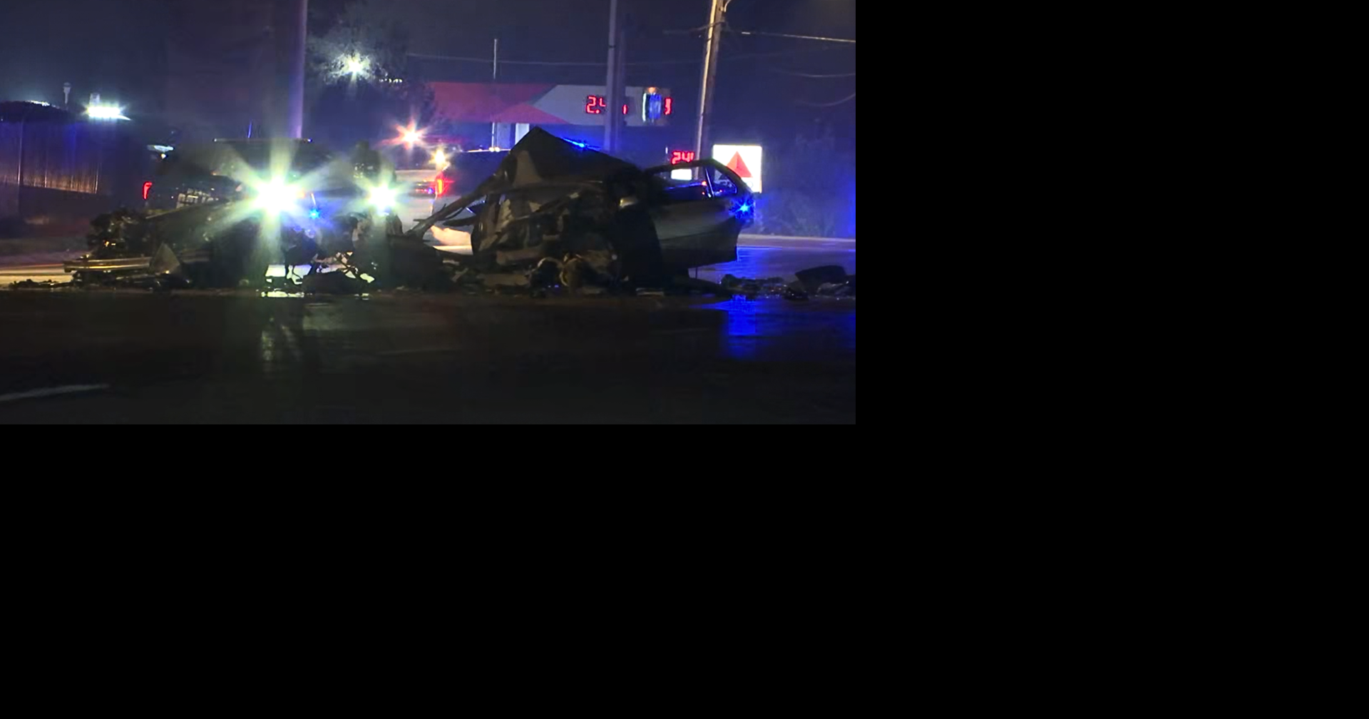 Man seriously injured after crash near Memphis airport mangles car, MPD says