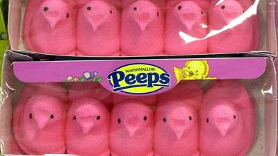 Peeps Yellow Marshmallow-Scented Peeps Bunny Plush, (15)