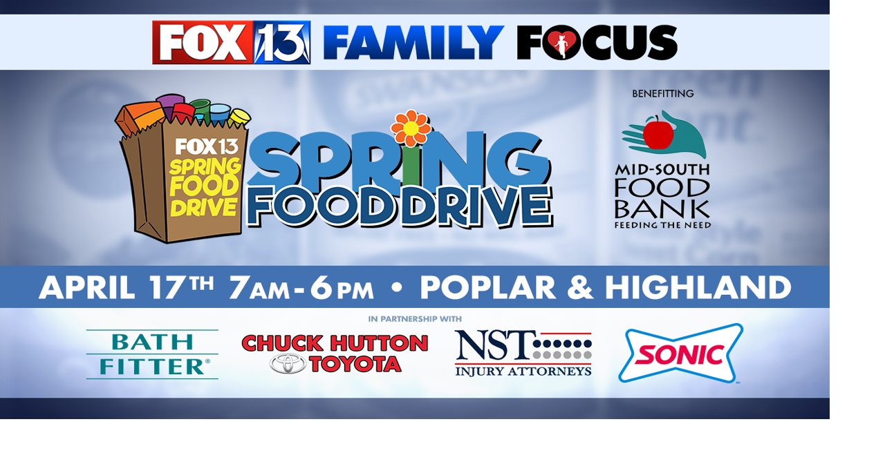 Spring Food Drive 2026 | | fox13memphis.com