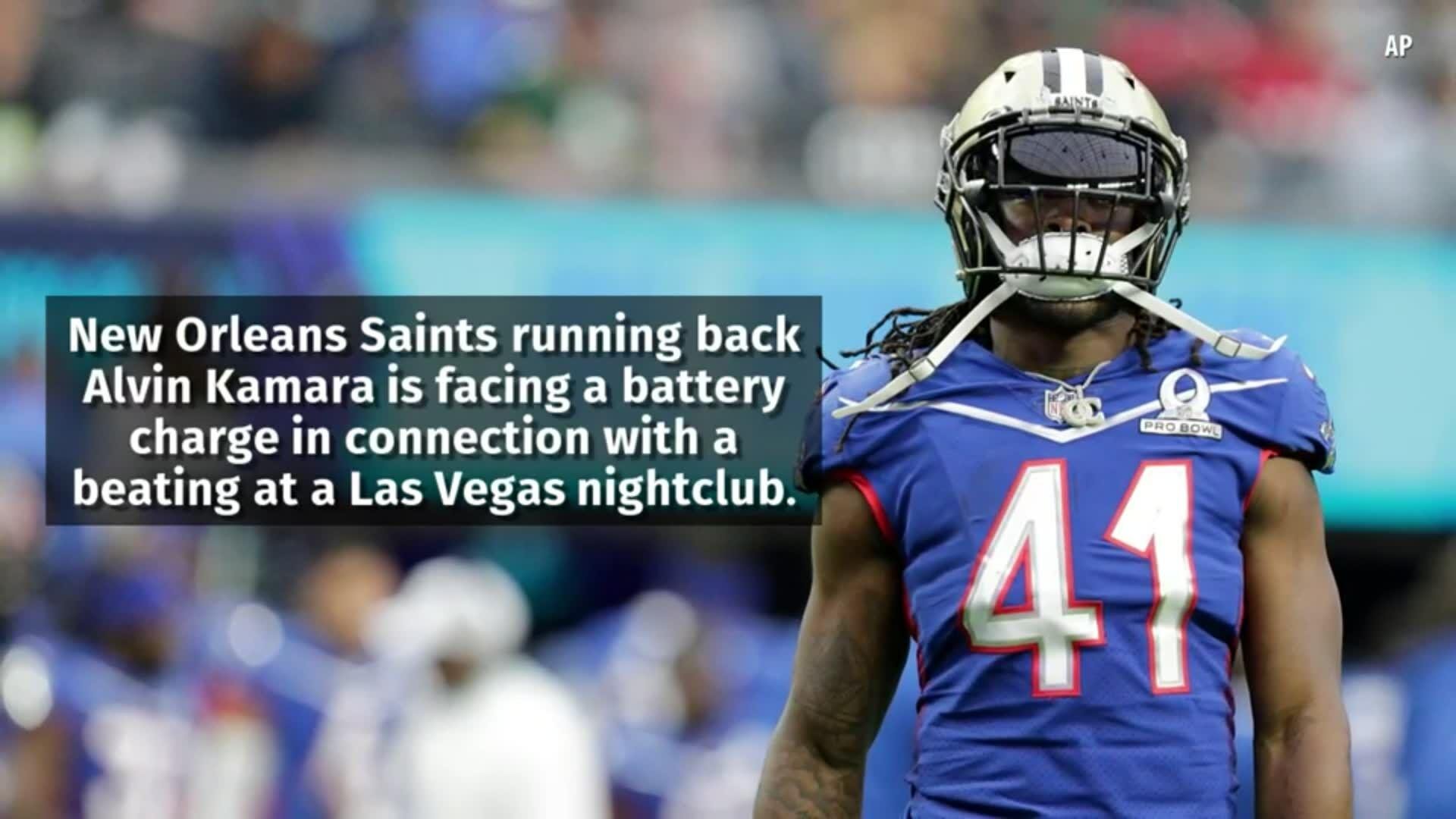 New Orleans Saints' Alvin Kamara arrested on battery charge after Pro Bowl, Trending