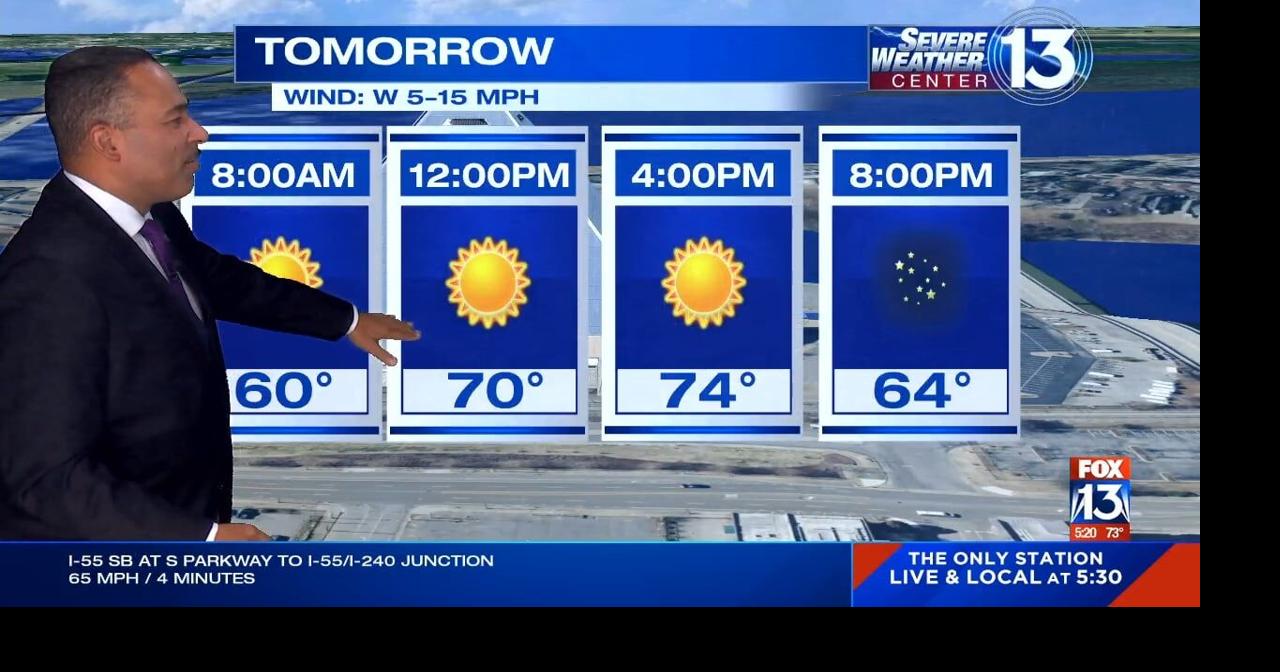 Fall weather arrives, with sunshine and cool temps all week