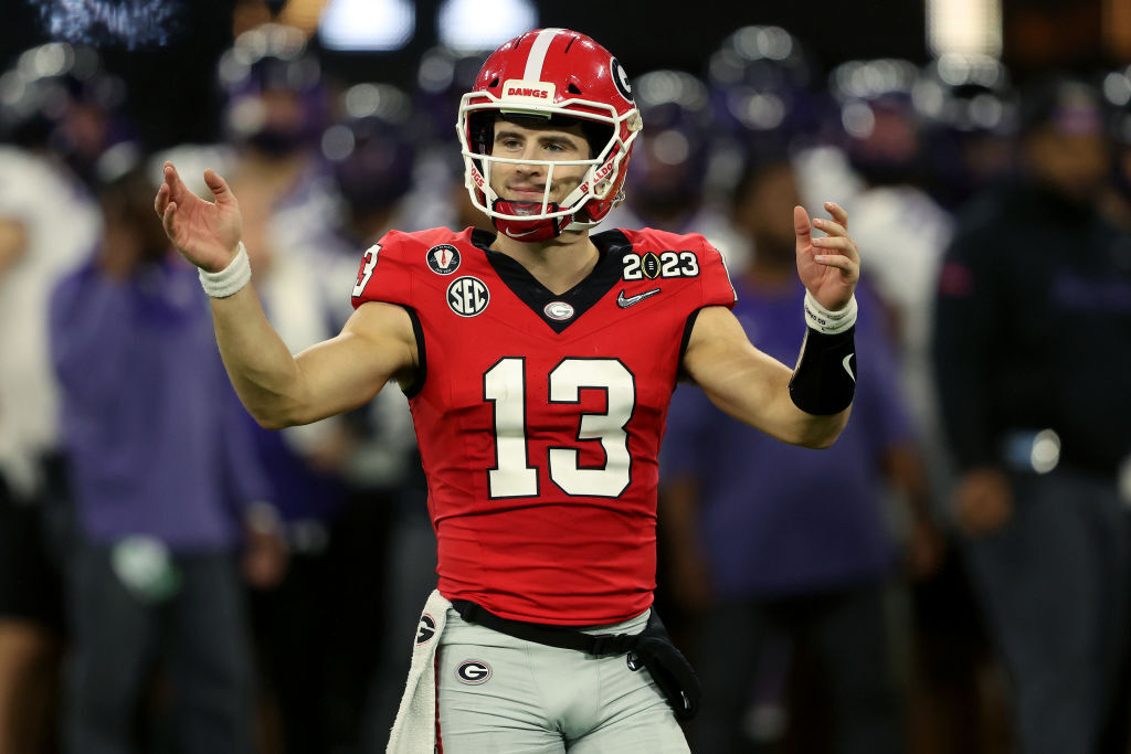 Georgia blasts TCU 65-7 in the College Football Playoff championship game,  wins back-to-back titles