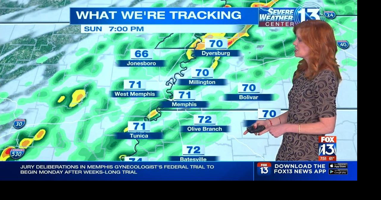 Sunday declared a Severe Weather Day with damaging winds, widespread rainfall expected 