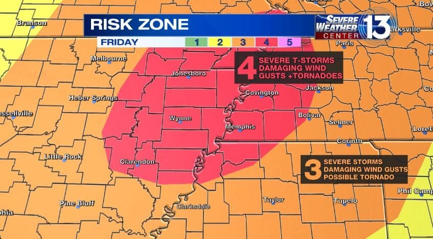 WATCH: More Severe Weather Storming Into The Mid-South On Friday ...