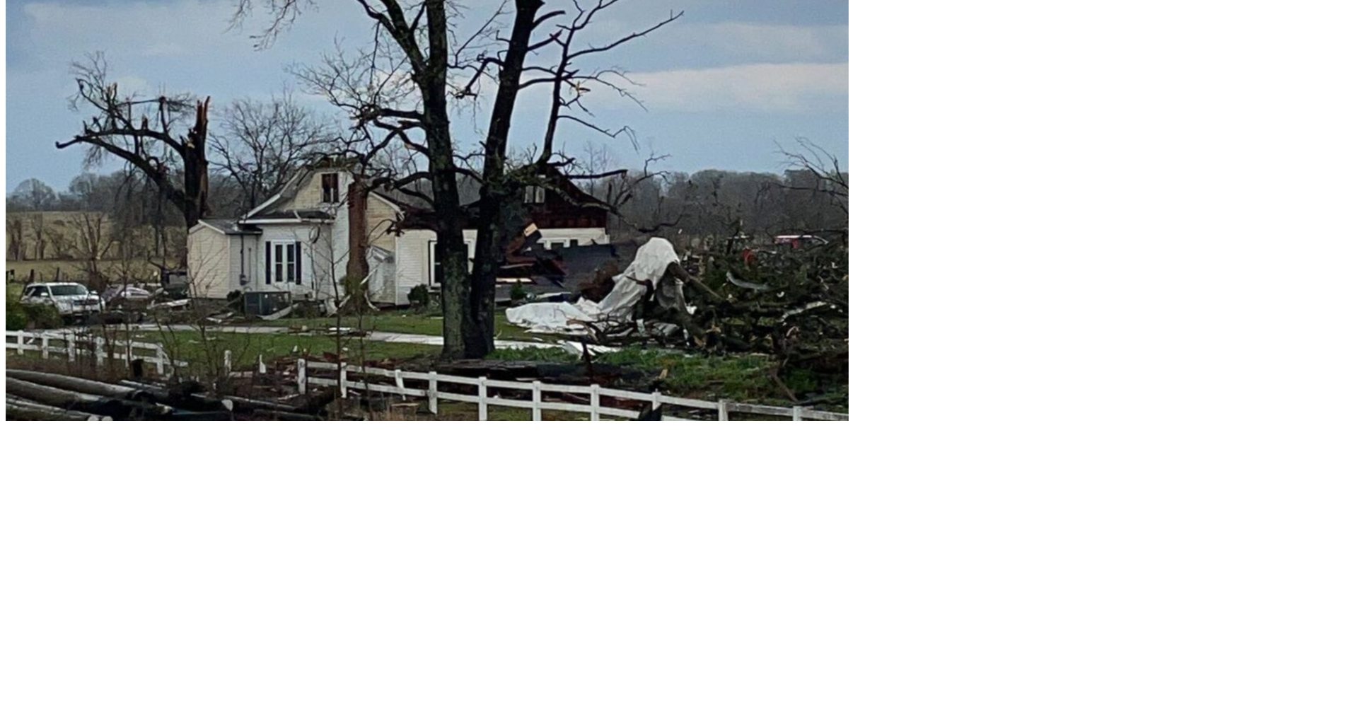 Covington storm damage