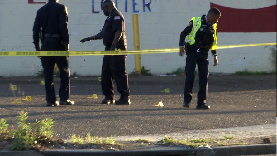 PHOTOS: 4 injured, 1 dead after shooting at Memphis auto repair shop ...