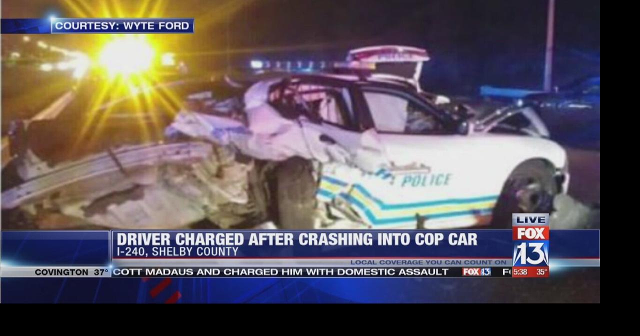 Man arrested on multiple charges after hitting 4 MPD cars during wreck ...