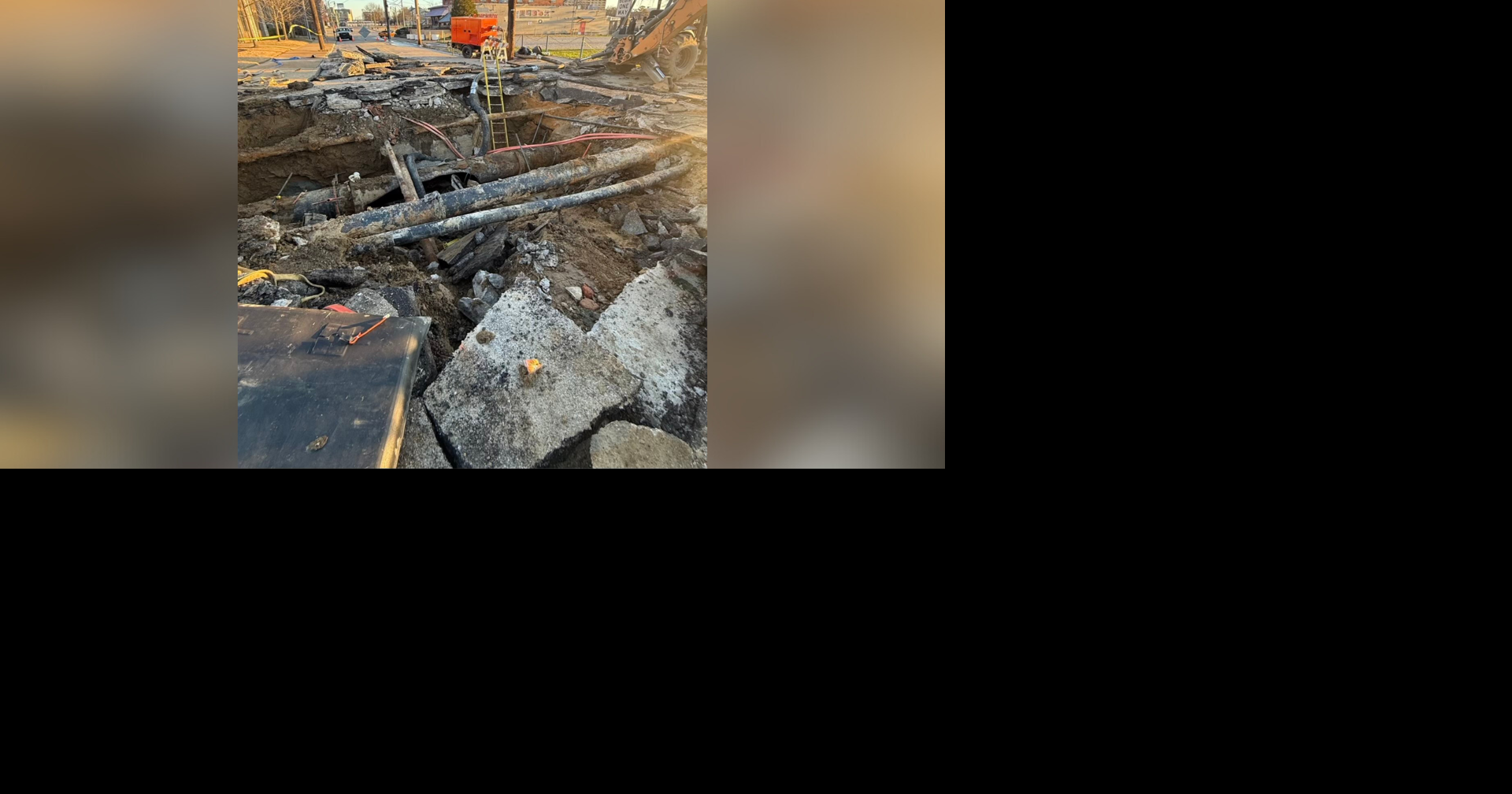 Crews continue repairs on Downtown Memphis water main break, MLGW says