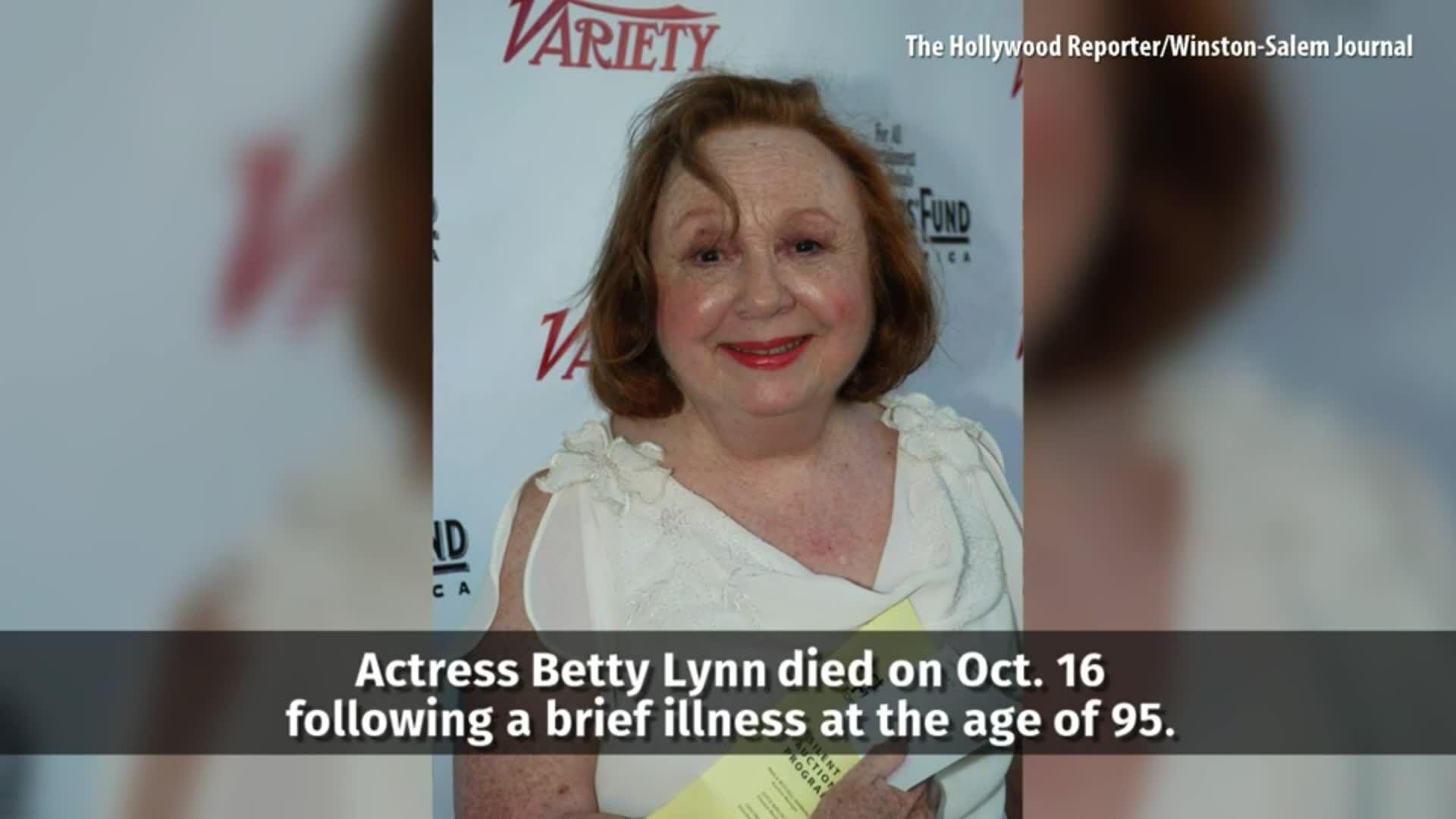 Betty Lynn, Thelma Lou on 'The Andy Griffith Show,' Dies at 95 - The New  York Times