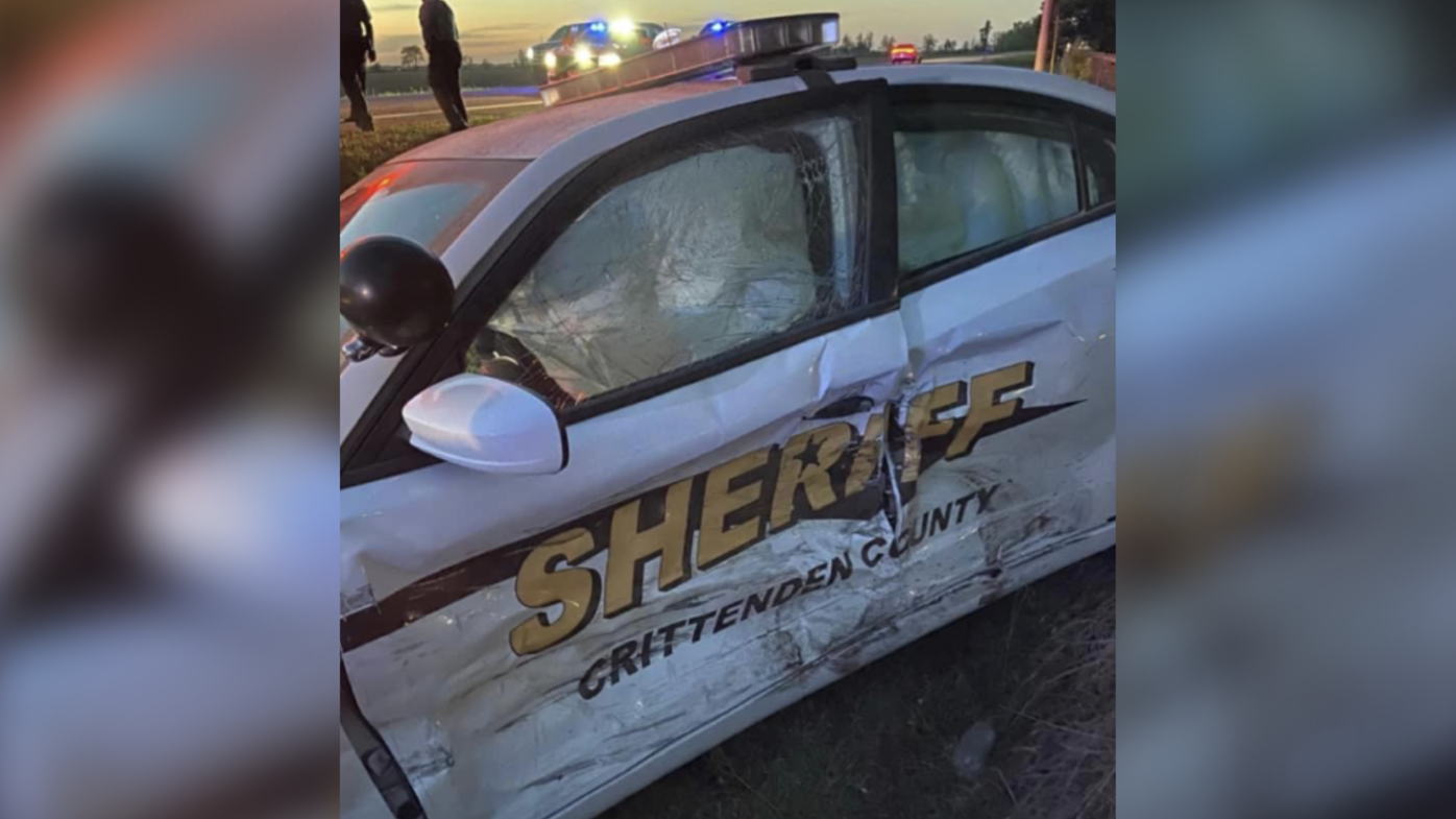 Crittenden County deputy recovering after car smashed into | News |  fox13memphis.com