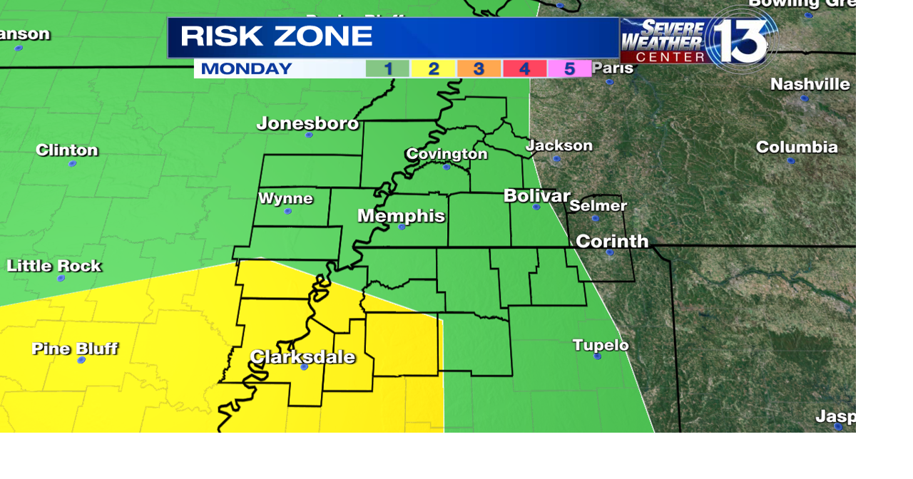 WATCH: Warm temps, strong storms possible to kick off week in the Mid ...