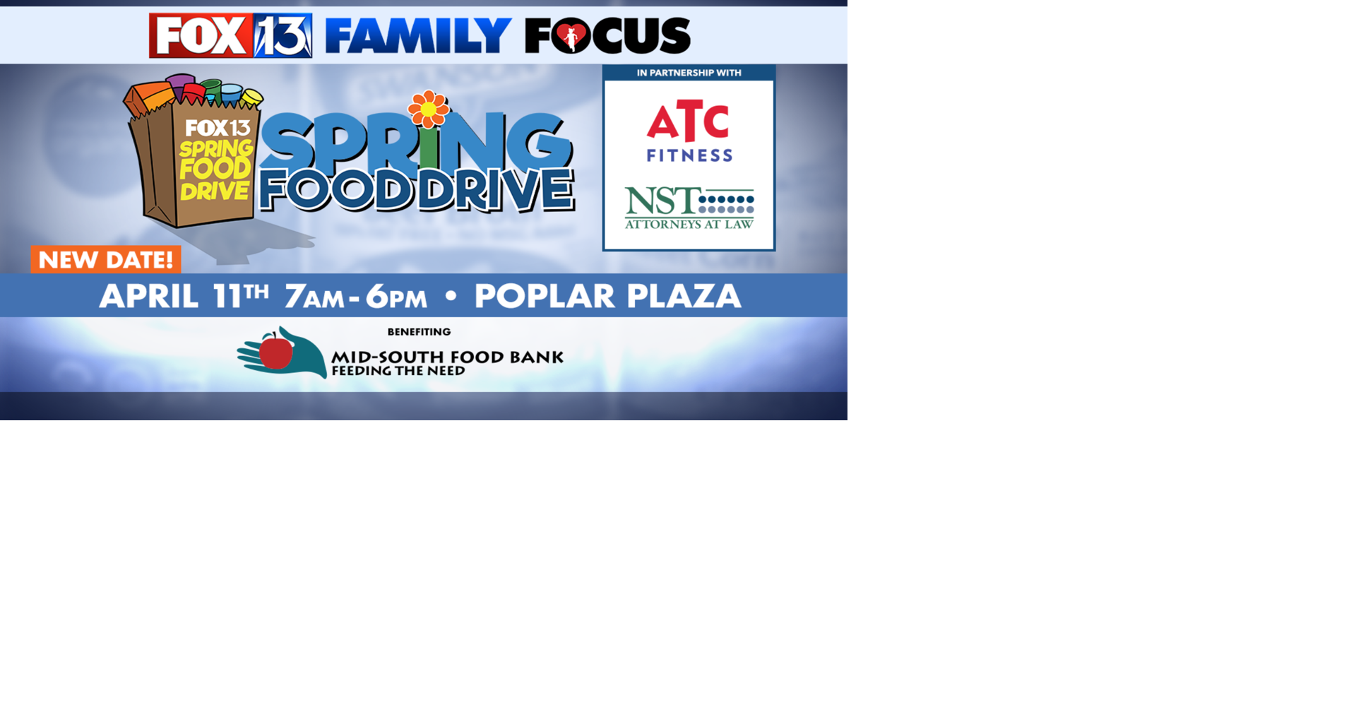 FOX13's Spring Food Drive to fight hunger in our community | Community ...