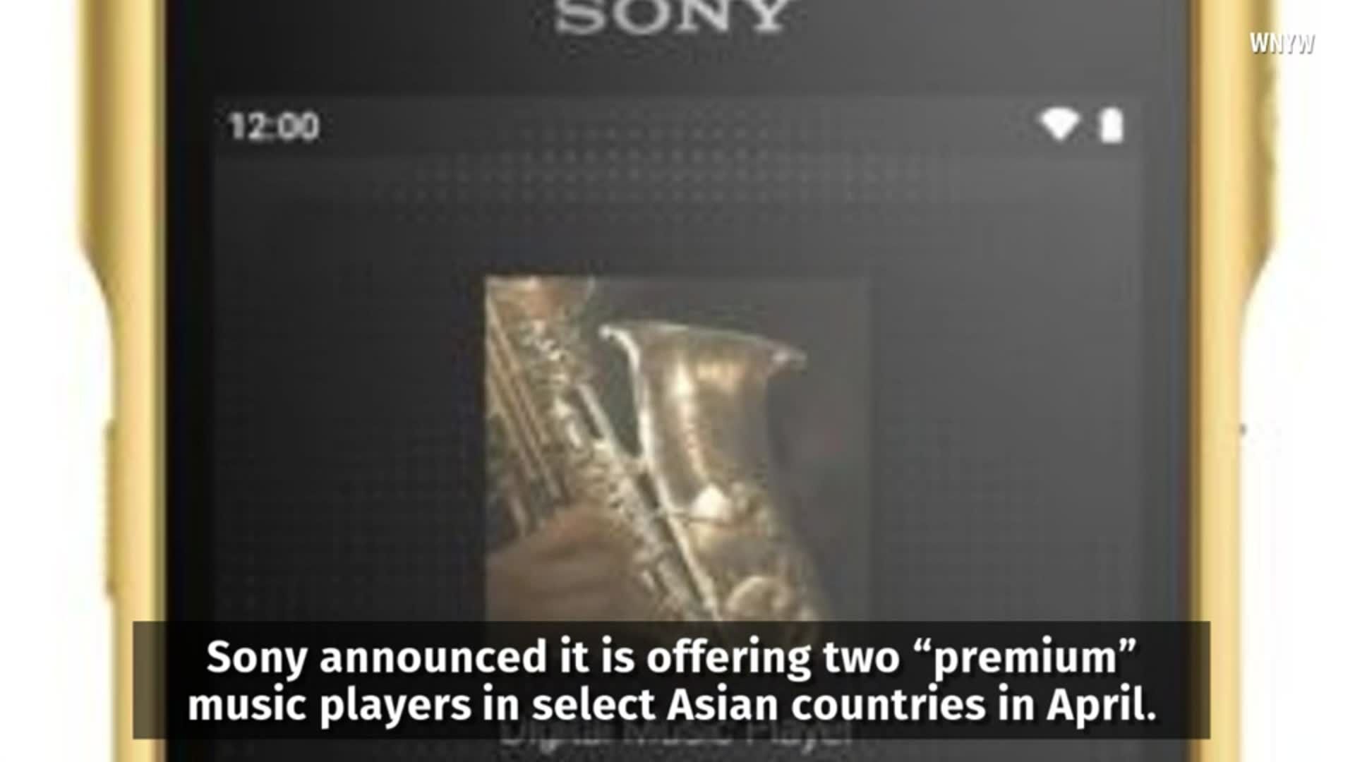 SONY WALKMAN ゴールド Sony introduces gold-plated Walkman music player for over $3,000