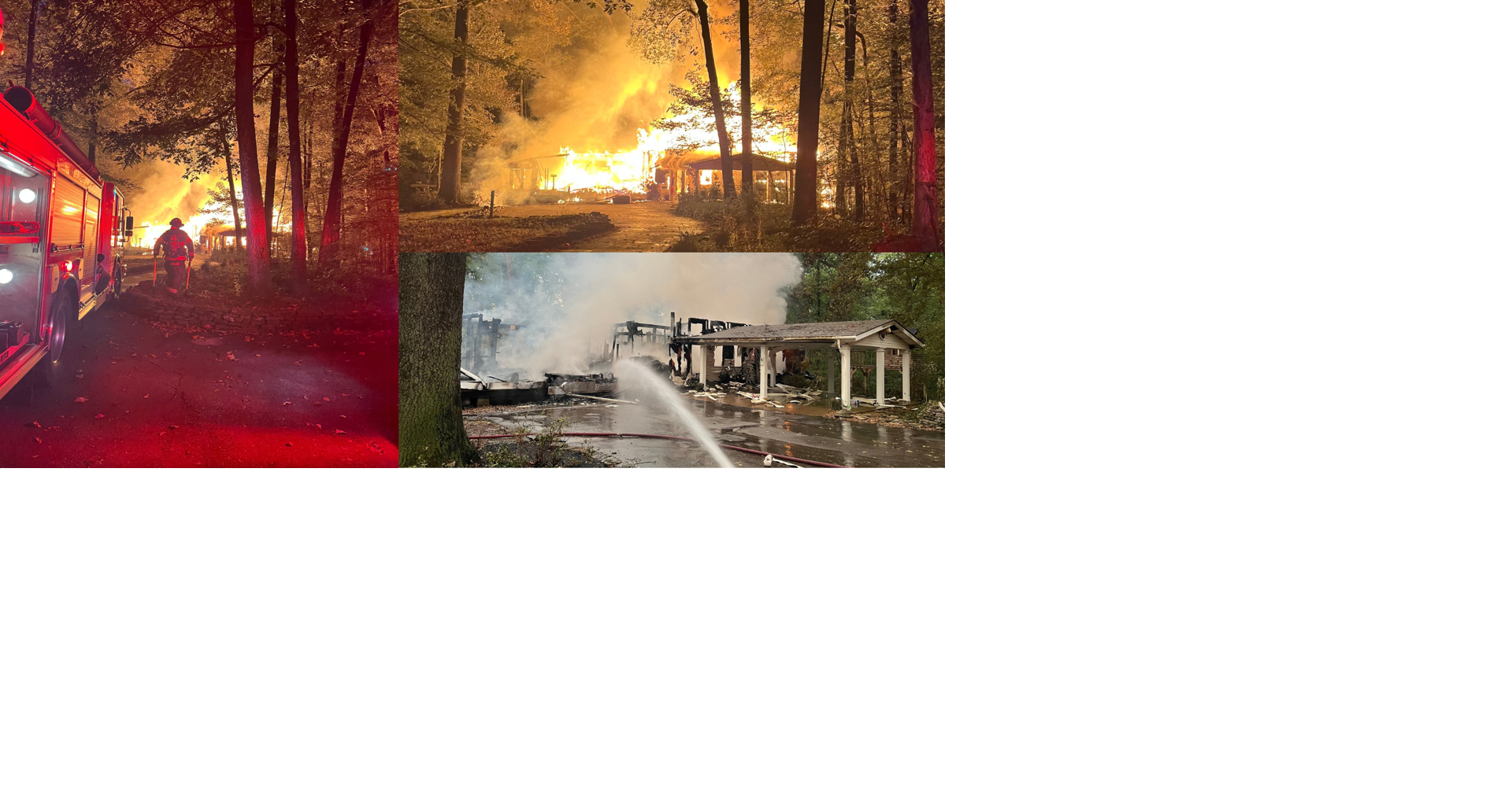 PHOTOS: Home destroyed after fire in north Shelby County, fire ...