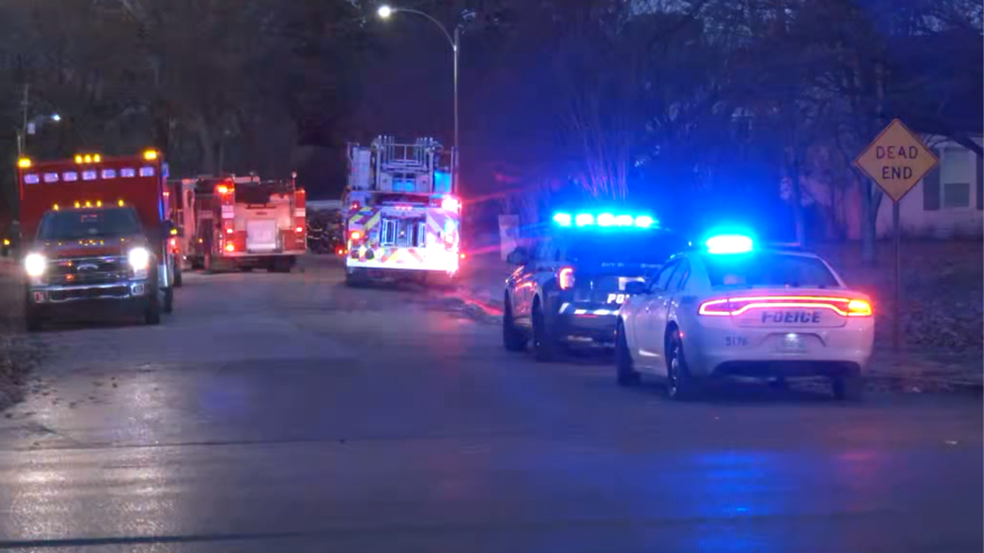 PHOTOS: Man hospitalized for smoke inhalation after fire destroys home ...