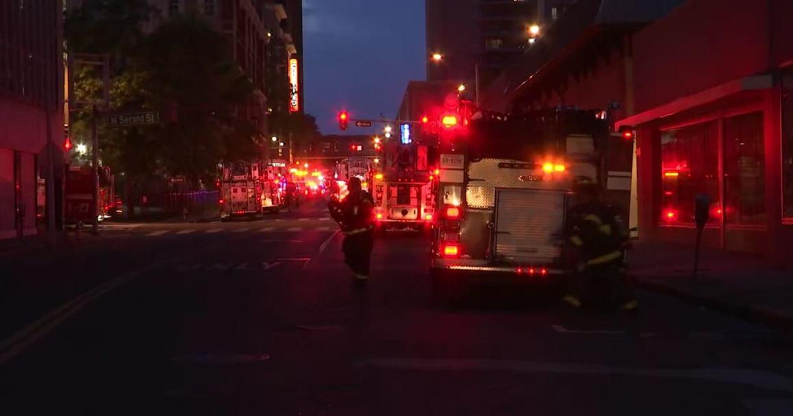 Woman, fire fighter injured after downtown apartment fire, MFD says ...