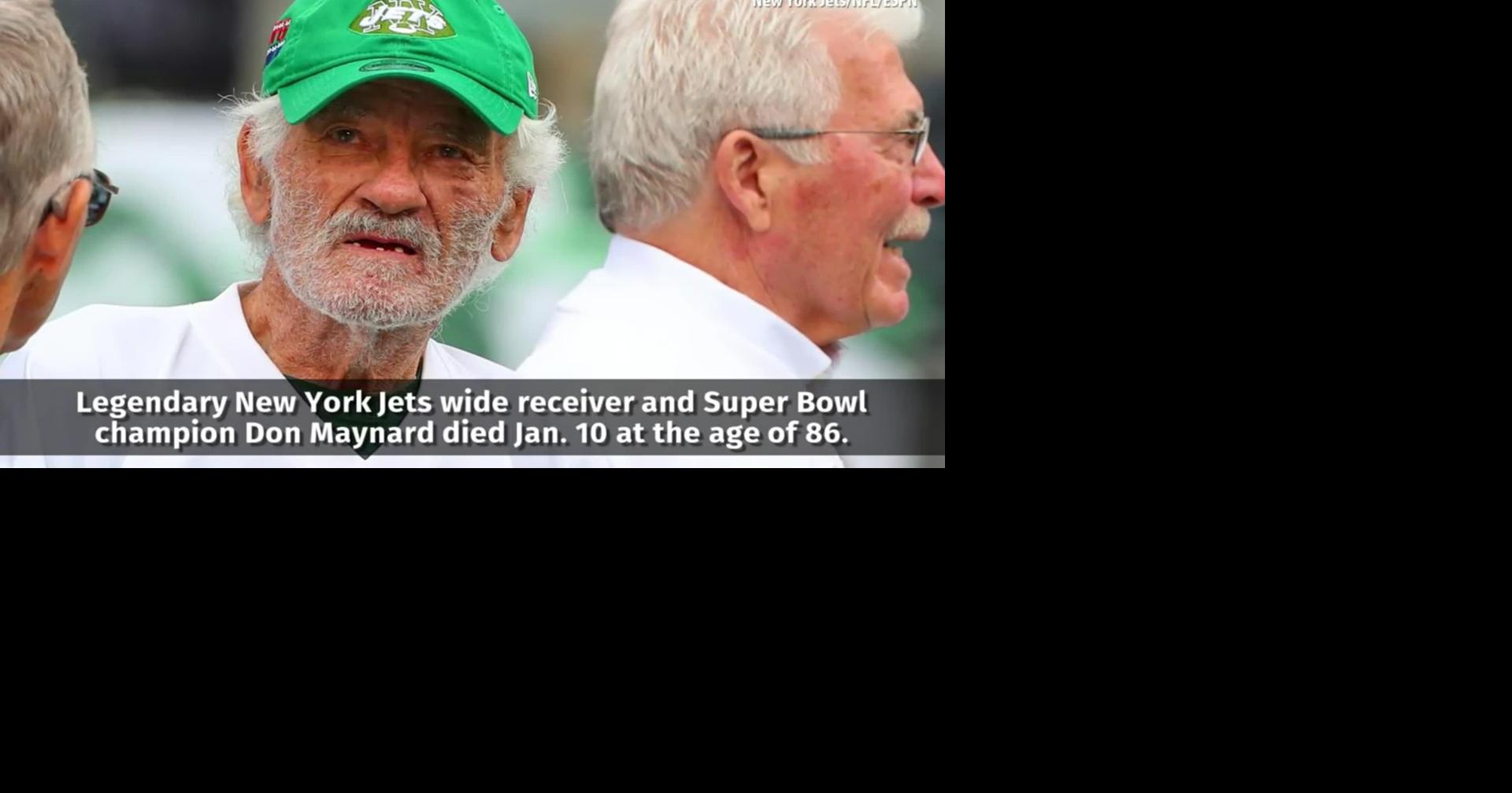 Don Maynard, New York Jets star and pro football Hall of Famer, dies at 86