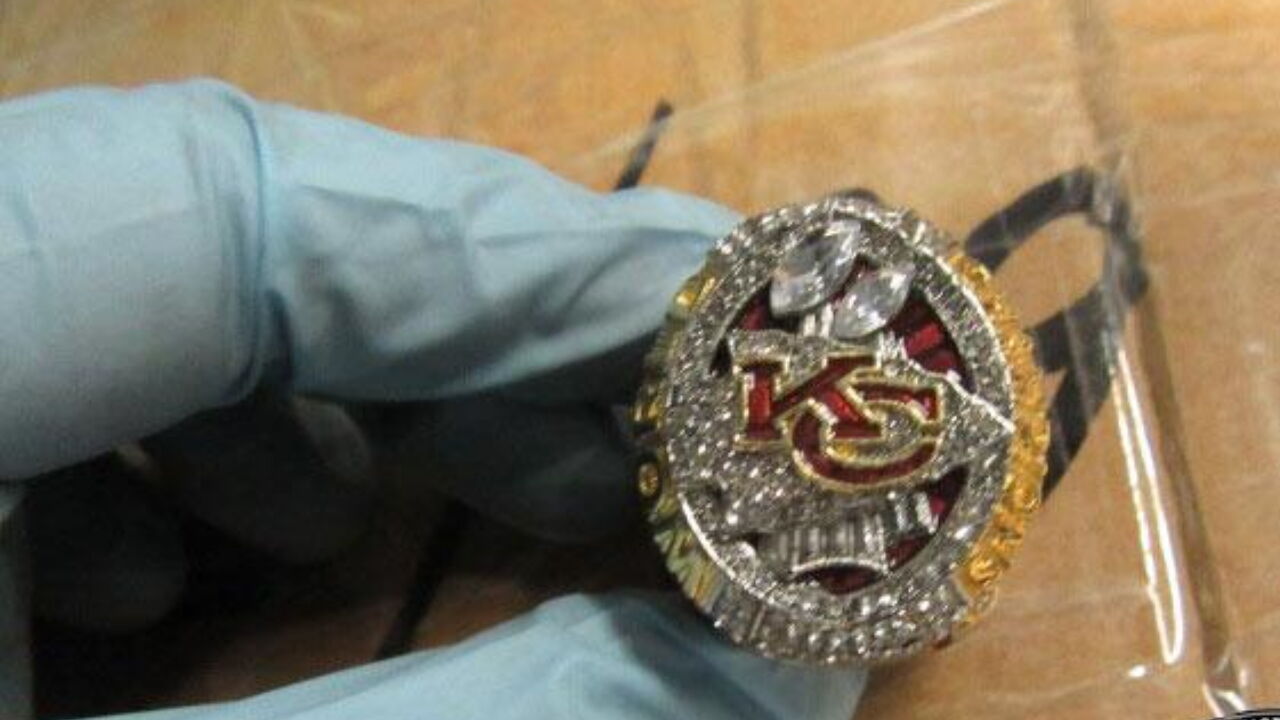 Border Patrol seized fake NBA championship rings valued at