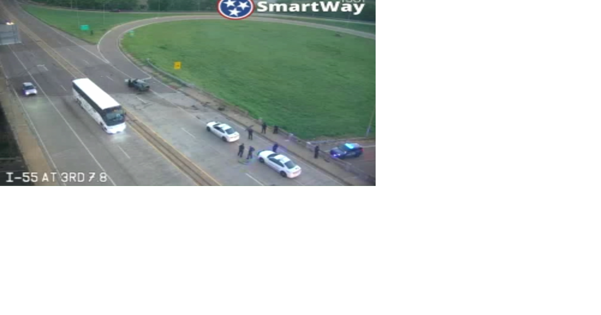Stolen car crashes into guardrail while escaping police | News ...