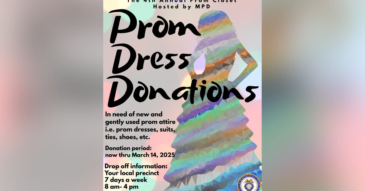 local prom dress donations Prom Donation Drive 2026 Last year I had the honor of donating prom dresses to a local high school for young ladies who needed a little extra support to experience