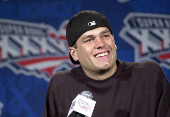 A New England Patriots fan wears a Patriots beanie hat to NRG Stadium  News Photo - Getty Images