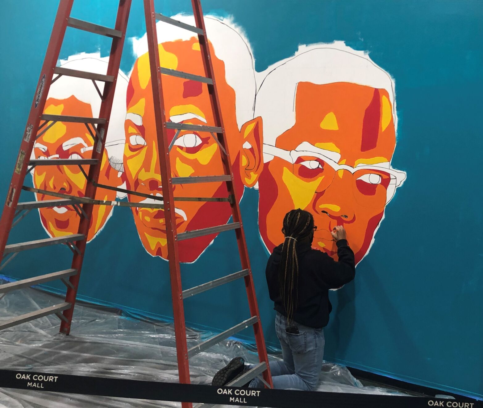 Oak Court working with local artist to pay homage to Black History