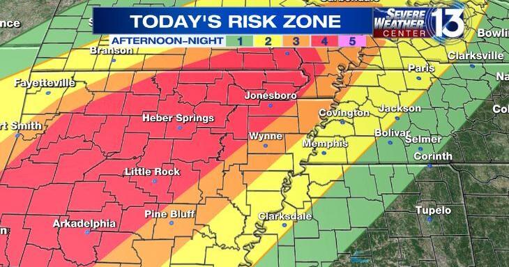 WATCH: Heavy rain this weekend brings flood threats to the Mid-South ...