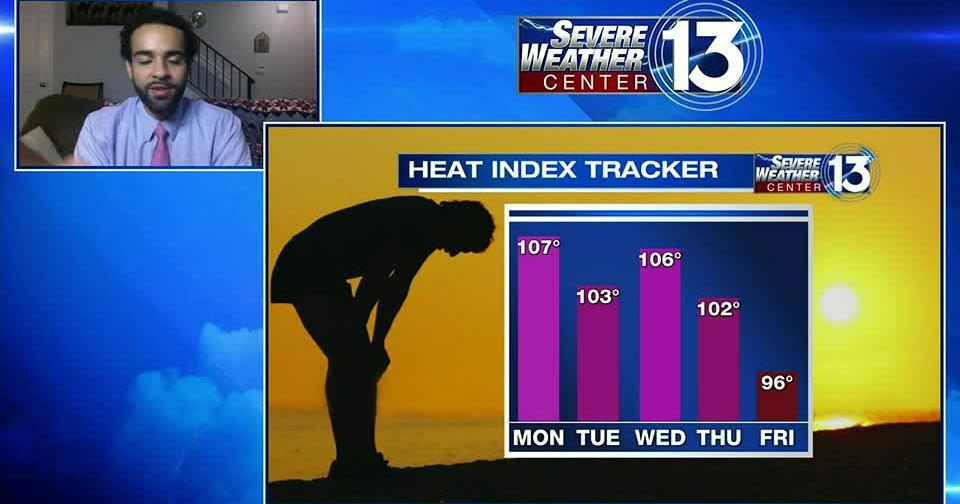 WATCH: Heat index jumps back into triple digits across the Mid-South ...