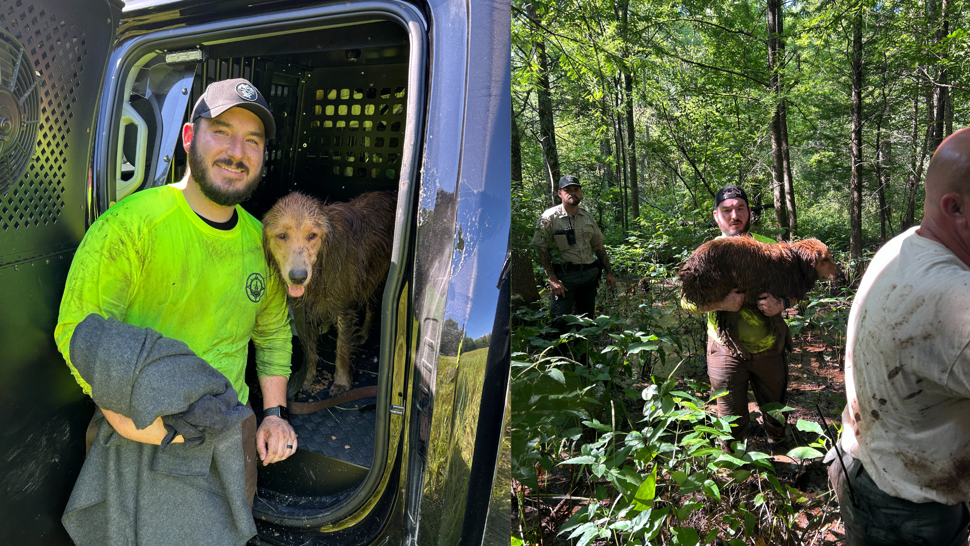 Mid-South man found alive after missing for day in search of lost dog ...
