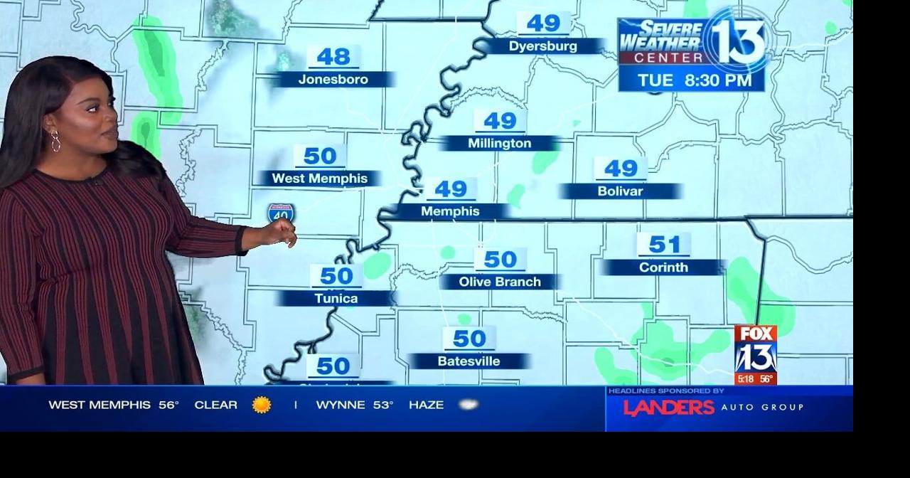 WATCH Cloudy skies and slight dip in temperatures for the MidSouth