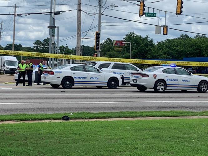 PHOTOS: Two dead after stolen car crashes at American Way and Perkins ...
