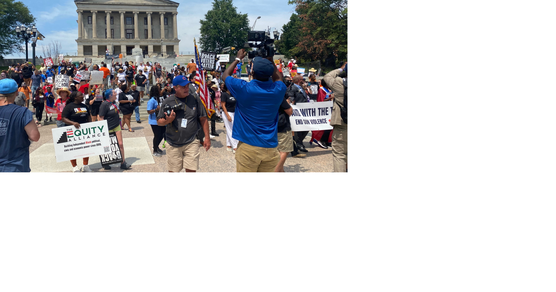 PHOTOS Protests at Tennessee Special Session