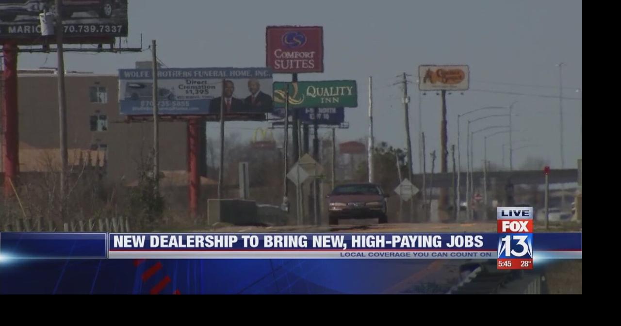 New car dealership coming to West Memphis, bringing highpaying jobs