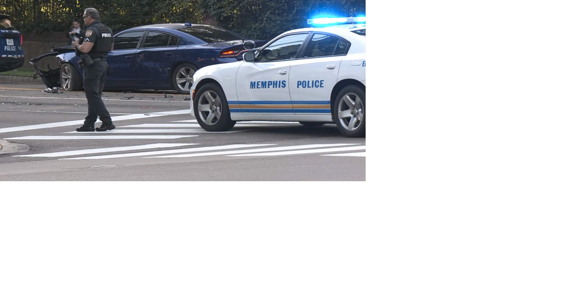 Baby hospitalized after East Memphis crash involving MPD car | News ...