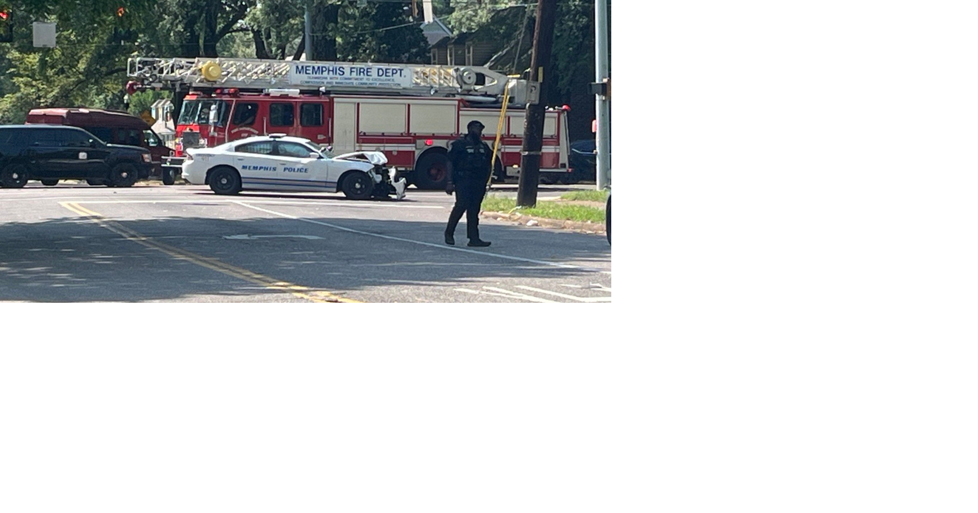 Woman injured after crash involving MPD car, police say | News ...